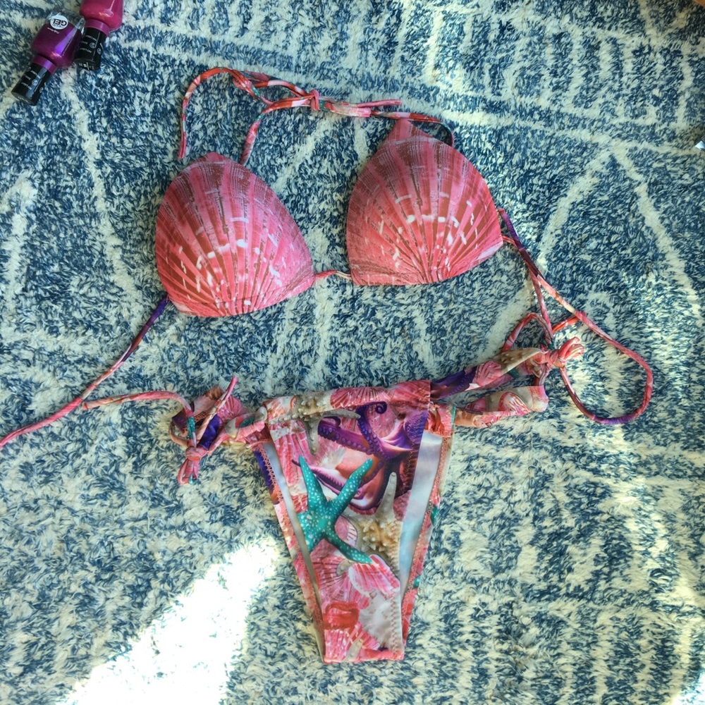 Mermaid padded swimsuits bikini BNWOT